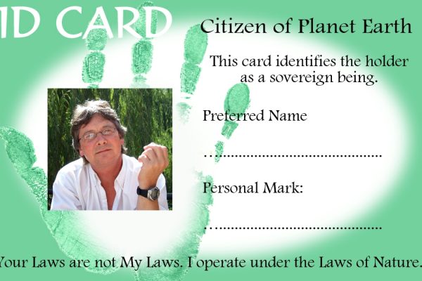 unIdentity card - a new human