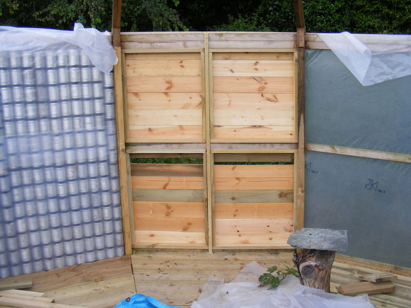 detachable wall for yurt internal
